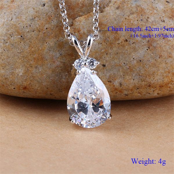 necklace zircon stone fashion crystal zirconteardrop pendant purple pink green for women design jewelry vofm, Silver
necklace zircon stone fashion crystal zirconteardrop pendant purple pink green for women design jewelry vofm, Silver