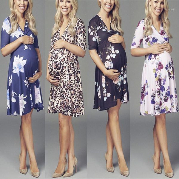 maternity dresses pregnancy cotton dress short sleeve floral print v-neck party pography ropa premama clothes1, White
maternity dresses pregnancy cotton dress short sleeve floral print v-neck party pography ropa premama clothes1, White