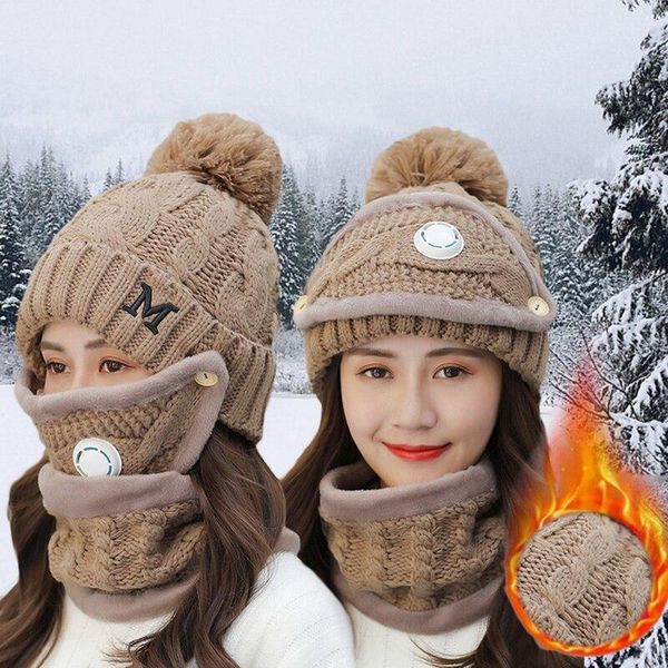winter hats women winter knit beanies hat with bib and mask female ear protection skullies hat warm velvet thick riding wool cap, Blue;gray
winter hats women winter knit beanies hat with bib and mask female ear protection skullies hat warm velvet thick riding wool cap, Blue;gray