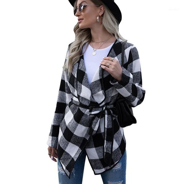 women's jackets yvlvol arrival plaid women jacket spring autumn winter streetwear black rib knit pullover female coat warm1, Black;brown
women's jackets yvlvol arrival plaid women jacket spring autumn winter streetwear black rib knit pullover female coat warm1, Black;brown