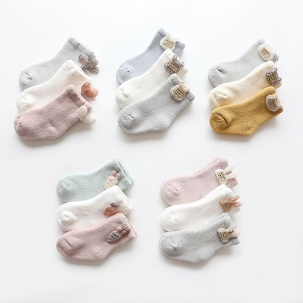 baby socks for autumn and winter new thick terry baby socks cute children cartoon accessories in tube newborn, Pink;yellow
baby socks for autumn and winter new thick terry baby socks cute children cartoon accessories in tube newborn, Pink;yellow