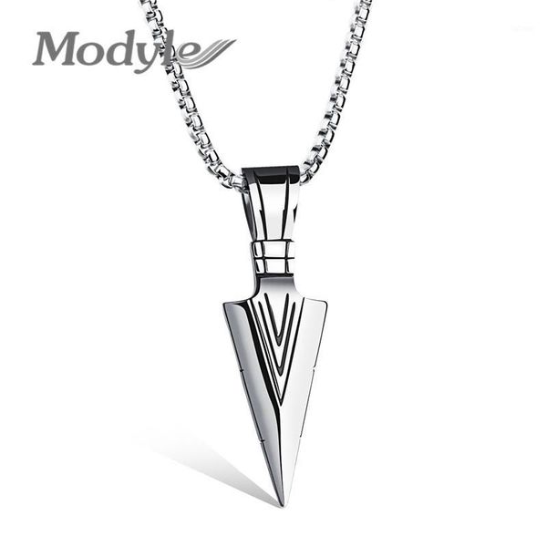 modyle punk male jewelry stainless steel necklace spear shape pendant necklaces & pendants for male party mens jewelry gifts1, Silver
modyle punk male jewelry stainless steel necklace spear shape pendant necklaces & pendants for male party mens jewelry gifts1, Silver