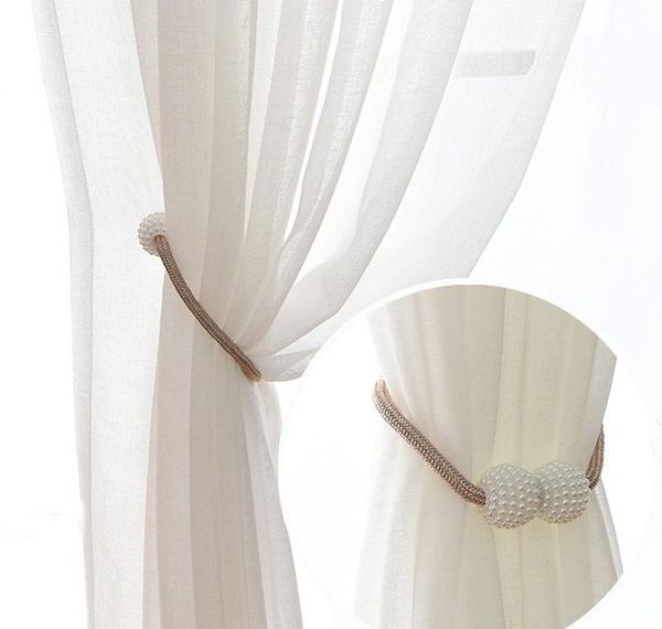 new fashion 10 pcs magnetic curtain strap buckle bind curtain holder pearl beads tiebacks tie backs clips simp wmtink dayupshop, Silver
new fashion 10 pcs magnetic curtain strap buckle bind curtain holder pearl beads tiebacks tie backs clips simp wmtink dayupshop, Silver