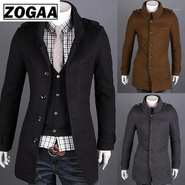 zogaa english style wool winter men coat slim fit overcoat men double stand collar fashion clothes long male trench coat1, Black
zogaa english style wool winter men coat slim fit overcoat men double stand collar fashion clothes long male trench coat1, Black