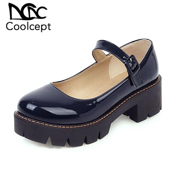 coolcept 2020 new women pumps buckle fashion platform high heel shoes women dress office lady casual daily footwear size 34-43, Black
coolcept 2020 new women pumps buckle fashion platform high heel shoes women dress office lady casual daily footwear size 34-43, Black
