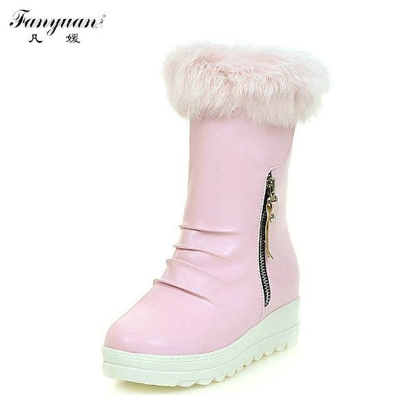 2020 korean style fashion&comfortable winter women's ankle snow boots hair thickened round toe boots, Black
2020 korean style fashion&comfortable winter women's ankle snow boots hair thickened round toe boots, Black