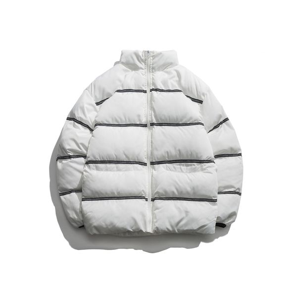 2021 inverno listrado engrossado популярный marca gola de casal acolchoado algodo pano masculino solto yple, Black
2021 inverno listrado engrossado популярный marca gola de casal acolchoado algodo pano masculino solto yple, Black