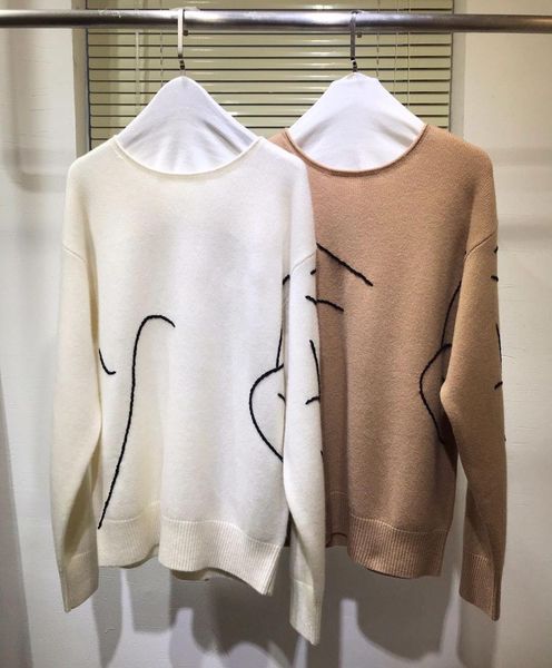 2021 winter women's pullovers luxury shirts from vintage ladies long sleeves cashmere mesh jumper clothes jxu5, White;black
2021 winter women's pullovers luxury shirts from vintage ladies long sleeves cashmere mesh jumper clothes jxu5, White;black