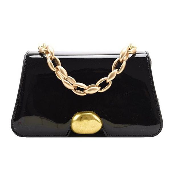 female crossbody bags with chain women shoulder bag black designer personality bag wild pu leather waterproof easy to clean
female crossbody bags with chain women shoulder bag black designer personality bag wild pu leather waterproof easy to clean
