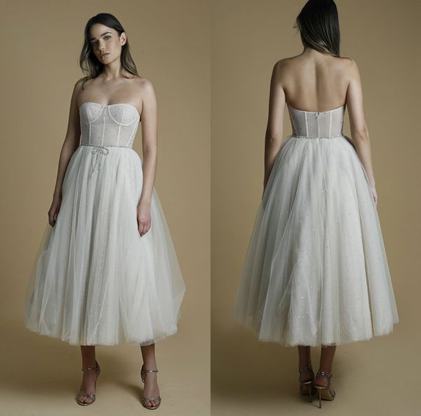 liz martinez sequins prom dresses strapless illusion tea length a line evening gowns short backless party wear vestidos de novia, Black
liz martinez sequins prom dresses strapless illusion tea length a line evening gowns short backless party wear vestidos de novia, Black
