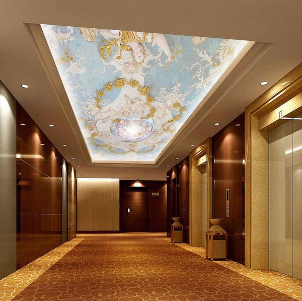 3d stereoscopic wallpaper Europe angel ceilings 3d ceiling murals wallpaper modern wallpaper for living room 3d ceilings
3d stereoscopic wallpaper Europe angel ceilings 3d ceiling murals wallpaper modern wallpaper for living room 3d ceilings