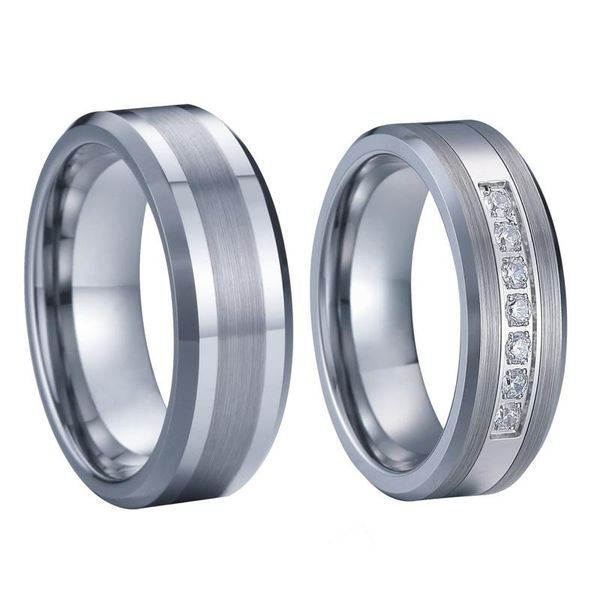alliance 8mm tungsten carbide ring his and hers marriage wedding band couple rings pair set white gold color, Slivery;golden
alliance 8mm tungsten carbide ring his and hers marriage wedding band couple rings pair set white gold color, Slivery;golden