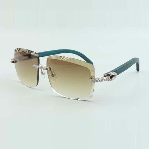 2022 direct sales cutting lens medium diamonds sunglasses 3524020, teal wooden temples glasses, size: 58-18-135mm, White;black
2022 direct sales cutting lens medium diamonds sunglasses 3524020, teal wooden temples glasses, size: 58-18-135mm, White;black