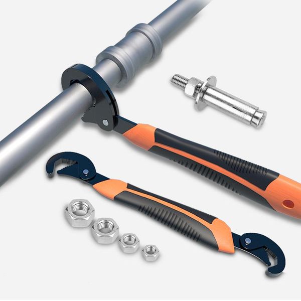 new 9-32/9-45mm universal keys multi-function adjustable portable torque ratchet oil filter repair pipe spanner hand tools
new 9-32/9-45mm universal keys multi-function adjustable portable torque ratchet oil filter repair pipe spanner hand tools