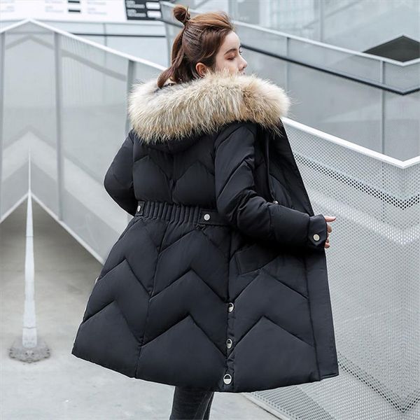 2020 winter women hooded coat ladies fur collar thicken warm long jacket female plus size 4xl outerwear parka, Black
2020 winter women hooded coat ladies fur collar thicken warm long jacket female plus size 4xl outerwear parka, Black