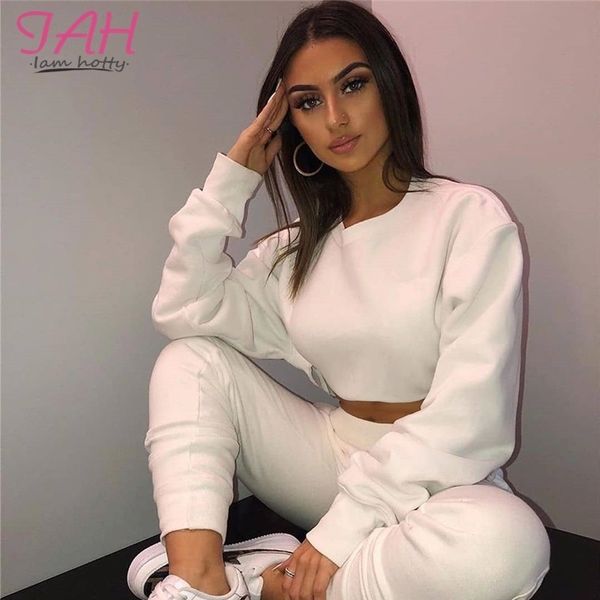 iamy solid casual autumn basic cropped sweatshirts loose long sleeve harajuku ladies hoodies cutton korean fashion pullovers y200610, Black
iamy solid casual autumn basic cropped sweatshirts loose long sleeve harajuku ladies hoodies cutton korean fashion pullovers y200610, Black