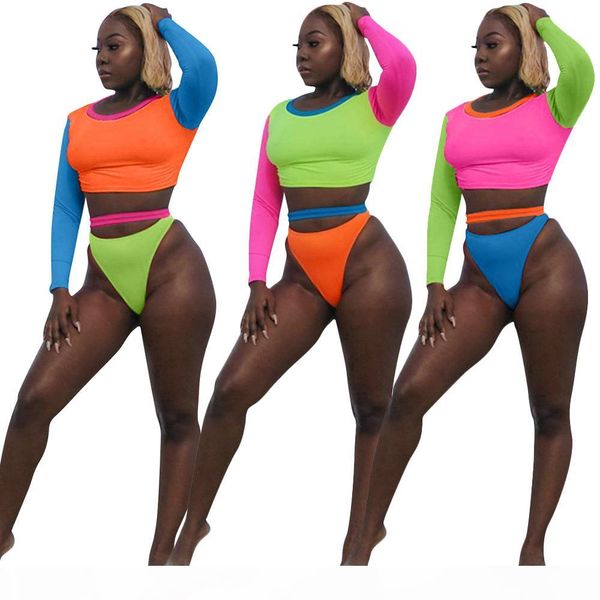 новые 2019 мода контраст цвет женщины swimsuits две пьесы с длинными рукавами hiigh талия бикини наборы sexy beach party swimwear высокого к, White;black
новые 2019 мода контраст цвет женщины swimsuits две пьесы с длинными рукавами hiigh талия бикини наборы sexy beach party swimwear высокого к, White;black