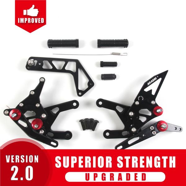 pedals arashi 1 set for yzf r1 2021 - cnc adjustable footrest foot pegs rider rear sets rearset r1m r1s rn32
pedals arashi 1 set for yzf r1 2021 - cnc adjustable footrest foot pegs rider rear sets rearset r1m r1s rn32