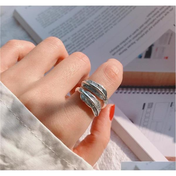 s1015 fashion jewelry s925 sterling sliver ring cat vintage feathe sqcrdh beauty888, Silver
s1015 fashion jewelry s925 sterling sliver ring cat vintage feathe sqcrdh beauty888, Silver