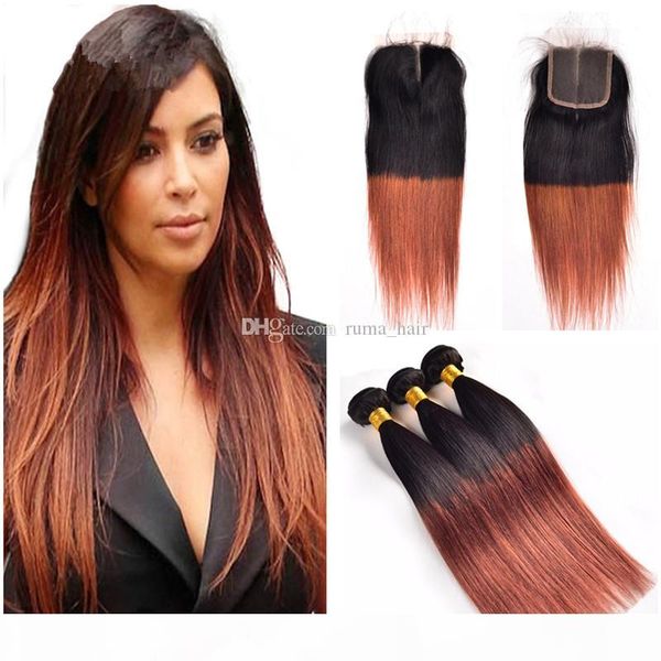 dark root aurburn straight ombre hair with lace closure t1b 33 brown blonde hair weaves with lace closure 4pcs lot, Black;brown
dark root aurburn straight ombre hair with lace closure t1b 33 brown blonde hair weaves with lace closure 4pcs lot, Black;brown