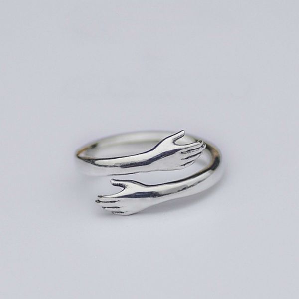 925 silver rings white gold brass band rings open adjustable women men lovers rings fashion jewelry
925 silver rings white gold brass band rings open adjustable women men lovers rings fashion jewelry
