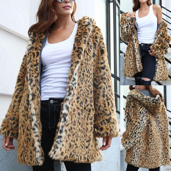 womail faux fur coat girl 2020 new casual cardigan hooded leopard print coat women fashion long sleeve outwear s-3xl1, Black;brown
womail faux fur coat girl 2020 new casual cardigan hooded leopard print coat women fashion long sleeve outwear s-3xl1, Black;brown