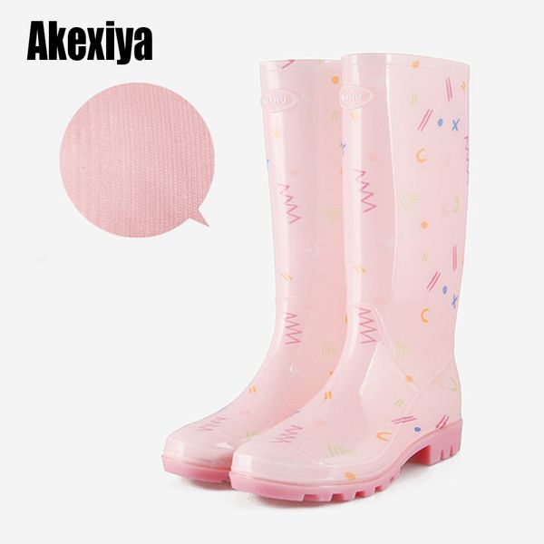 rubber rain boots for women waterproof high heel fashion girls shoes ladies mid-calf boots pvc rainboots non-slip boots u256 c1023, Black
rubber rain boots for women waterproof high heel fashion girls shoes ladies mid-calf boots pvc rainboots non-slip boots u256 c1023, Black