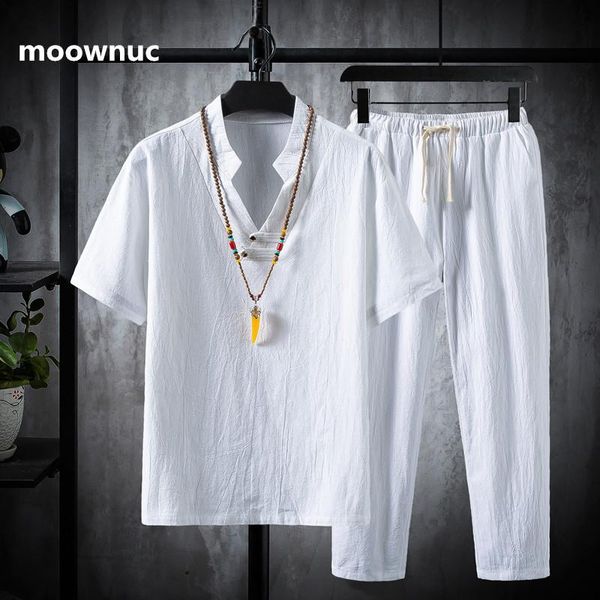 shirt + trousers) 2020 summer cotton and linen men shirts men's casual short sleeve shirts men size -5xl, Gray
shirt + trousers) 2020 summer cotton and linen men shirts men's casual short sleeve shirts men size -5xl, Gray