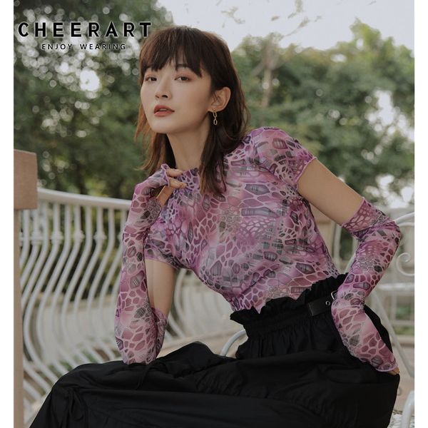 cheerart pink mesh t shirt women detachable long sleeve tee shirt femme designer fashion 201125, White
cheerart pink mesh t shirt women detachable long sleeve tee shirt femme designer fashion 201125, White