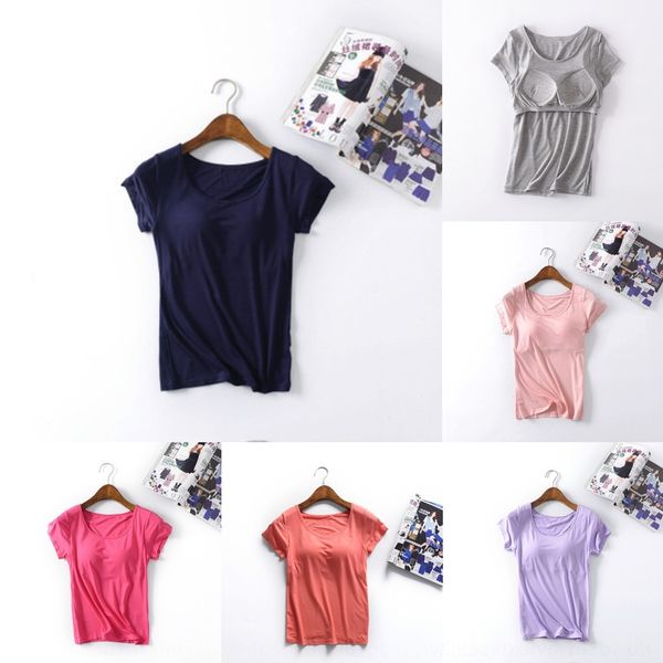 5wwgs modal bra-t vest t-shirt summer sleeve women's vesthalf short-sleeved t-shirt chest with pad bra-sports vest w5ohu, White
5wwgs modal bra-t vest t-shirt summer sleeve women's vesthalf short-sleeved t-shirt chest with pad bra-sports vest w5ohu, White