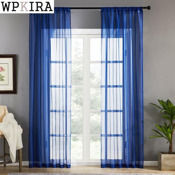 european and american style white window screening solid door curtains drape panel sheer tulle for living room184&30
european and american style white window screening solid door curtains drape panel sheer tulle for living room184&30