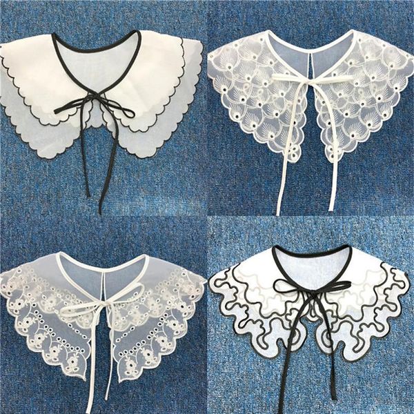 autumn and winter fake collar for shirt detachable collars lace false collar doll collar sweater shirt dress de qyldsa, White
autumn and winter fake collar for shirt detachable collars lace false collar doll collar sweater shirt dress de qyldsa, White