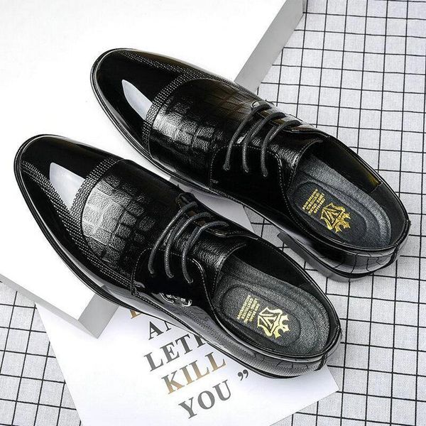 men dress shoes 2020 autumn new business oxford shoes men pointed lace up wedding formal c22-031, Black
men dress shoes 2020 autumn new business oxford shoes men pointed lace up wedding formal c22-031, Black