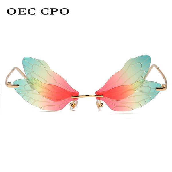sunglasses oec cpo personality dragonfly rimless women fashion steampunk female frameless eyewear men glasses oculos, White;black
sunglasses oec cpo personality dragonfly rimless women fashion steampunk female frameless eyewear men glasses oculos, White;black