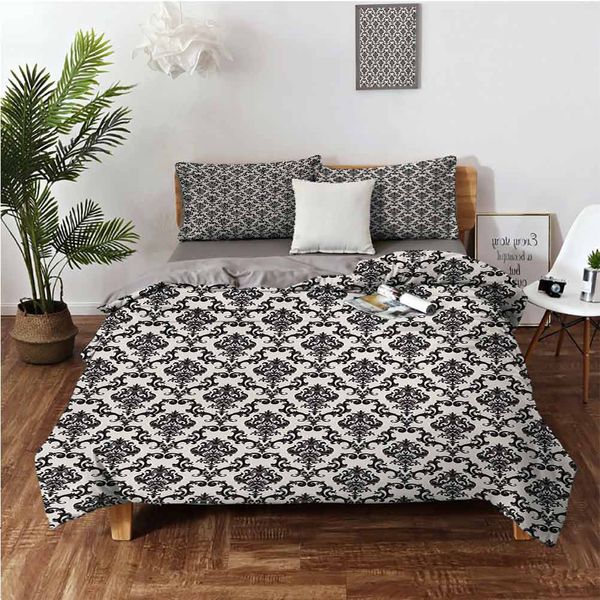 contemporary western damask motif with weave effect floral leaves graphic designbedding 3-piece set
contemporary western damask motif with weave effect floral leaves graphic designbedding 3-piece set