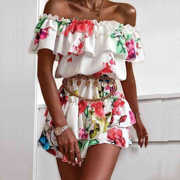 women summer off shoulder ruffle mini dress elegant slash neck party dress casual vintage floral print ladies beach dresses, Black;gray
women summer off shoulder ruffle mini dress elegant slash neck party dress casual vintage floral print ladies beach dresses, Black;gray