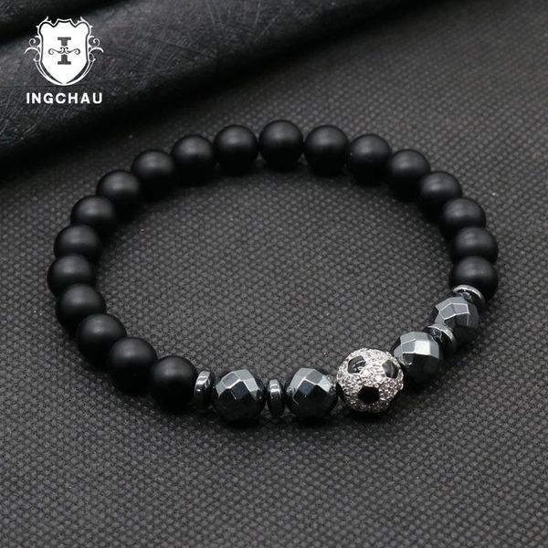 2020 fashion matte stone bead bracelets men football bracelet for men women football game gift for him pulseira masculina g-1, Golden;silver
2020 fashion matte stone bead bracelets men football bracelet for men women football game gift for him pulseira masculina g-1, Golden;silver