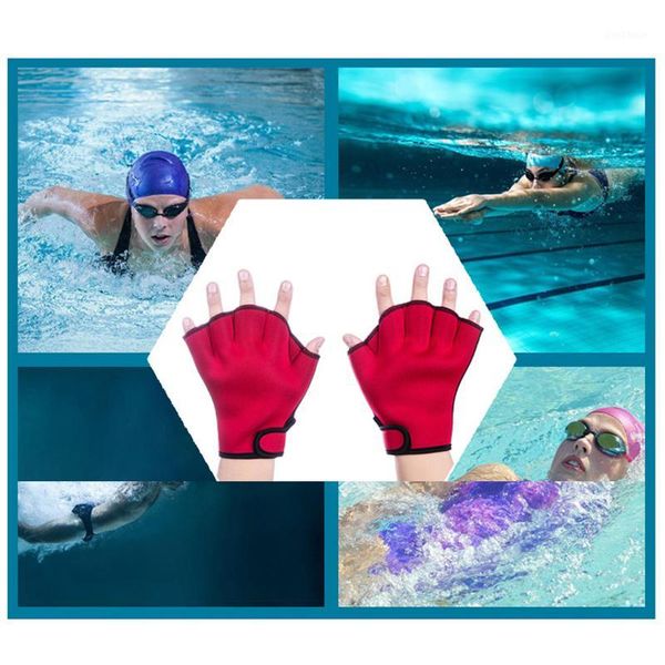 1 pair swimming diving gloves webbed swim gloves surfing swimming paddles training fingerless s/m/l1
1 pair swimming diving gloves webbed swim gloves surfing swimming paddles training fingerless s/m/l1
