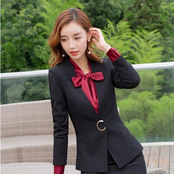 formal uniforms designs professional women blazers & jackets coat for office ladies fall winter blazer outwear clothes, White;black
formal uniforms designs professional women blazers & jackets coat for office ladies fall winter blazer outwear clothes, White;black