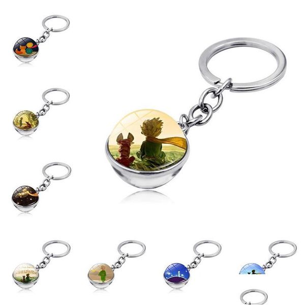classical fairy tale keychain double-sided glass ball little prince key ring bag car keys hanging pendant children women gift hha1189 nj0si
classical fairy tale keychain double-sided glass ball little prince key ring bag car keys hanging pendant children women gift hha1189 nj0si