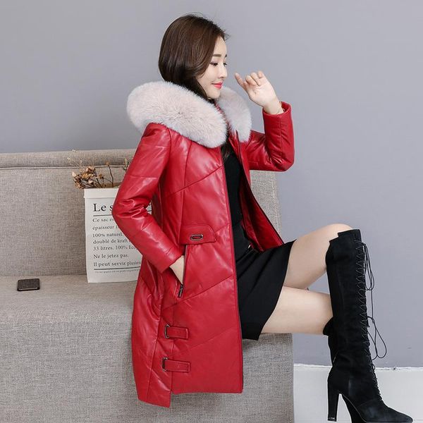 fur jacket women 2020 winter new fashion slim-fit fur collar thickened high-quality warm and women's jacket large size m-4xl, Black
fur jacket women 2020 winter new fashion slim-fit fur collar thickened high-quality warm and women's jacket large size m-4xl, Black