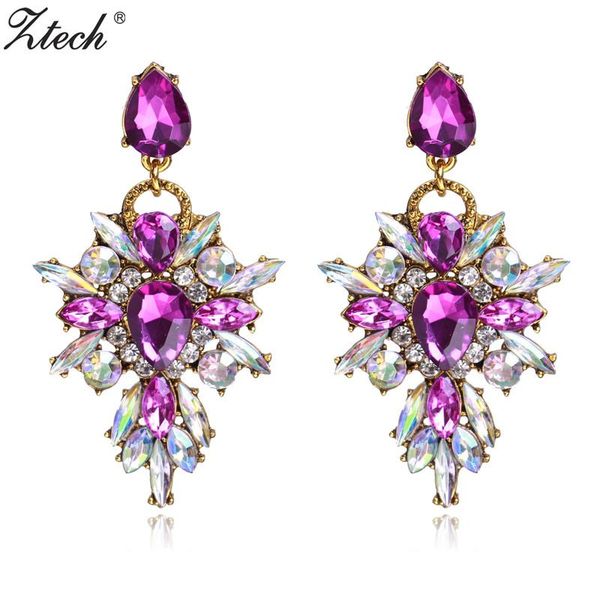 dangle & chandelier ztech luxury starburst pendant 7 color crystal drop earrings big flower statement brand jewelry brincos, Silver
dangle & chandelier ztech luxury starburst pendant 7 color crystal drop earrings big flower statement brand jewelry brincos, Silver