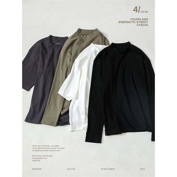 spring mock-neck t-shirts men long sleeve basic casual soft comfortable tshirt plus size pullovers sj130804 220312, White;black
spring mock-neck t-shirts men long sleeve basic casual soft comfortable tshirt plus size pullovers sj130804 220312, White;black