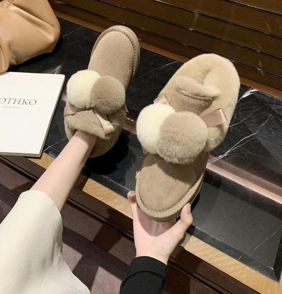2020 new winter snow boots women casual ankle round toe plush warm boots ladies cotton shoes platform botas mujer, Black
2020 new winter snow boots women casual ankle round toe plush warm boots ladies cotton shoes platform botas mujer, Black
