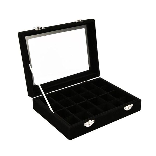 24 grids velvet jewelry box rings earrings necklaces pendants bracelets makeup jewellery organizer storage 2020 sale, Pink;blue
24 grids velvet jewelry box rings earrings necklaces pendants bracelets makeup jewellery organizer storage 2020 sale, Pink;blue