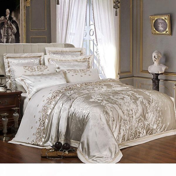 4шт щепка gold luxury silk satin jacquard пододеяльник пододеяльник king size bed set вышивание bed подшивок
4шт щепка gold luxury silk satin jacquard пододеяльник пододеяльник king size bed set вышивание bed подшивок