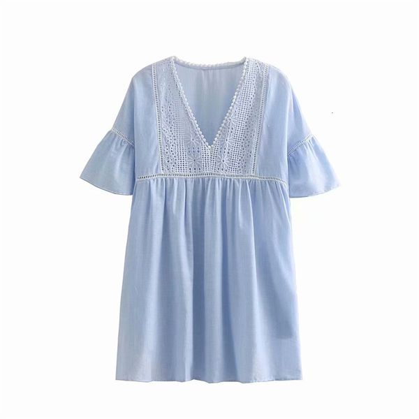 new elegant women embroidery hollow out 2021 fashion ladies sky blue v-neck sweet female chic striped mini es ogq0, Black;gray
new elegant women embroidery hollow out 2021 fashion ladies sky blue v-neck sweet female chic striped mini es ogq0, Black;gray