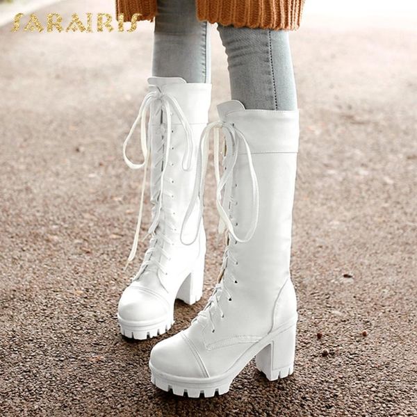 sarairis 2020 waterproof skidproof comfortable shoes woman boots thick high heels lace up cool cosplay boots female, Black
sarairis 2020 waterproof skidproof comfortable shoes woman boots thick high heels lace up cool cosplay boots female, Black