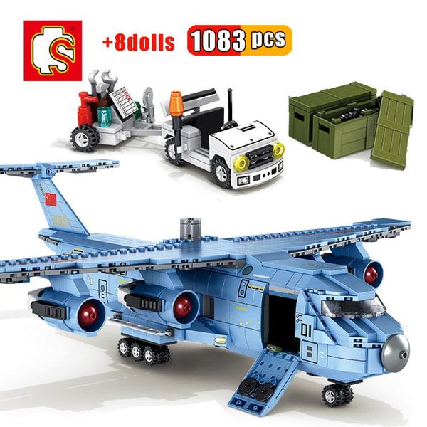 sembo 375pcs z-18 helicopters fighter building block military army city plane airplane bricks construction children toys for boy qylgwa
sembo 375pcs z-18 helicopters fighter building block military army city plane airplane bricks construction children toys for boy qylgwa