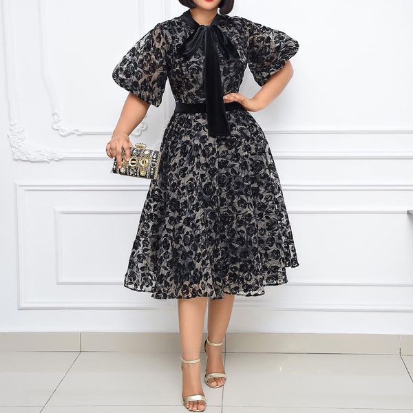 2021 plus size 2021 black floral summer dress puff vintage sleeve print bowknot women's line of work dressed office x251, Black;gray
2021 plus size 2021 black floral summer dress puff vintage sleeve print bowknot women's line of work dressed office x251, Black;gray